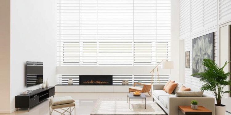 lamele ścienne białe