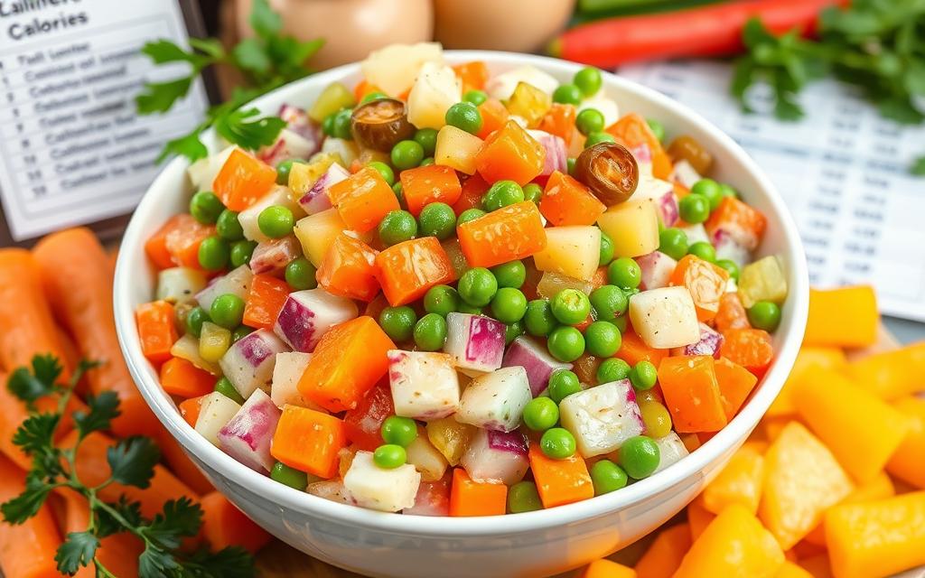 sałatka jarzynowa kcal